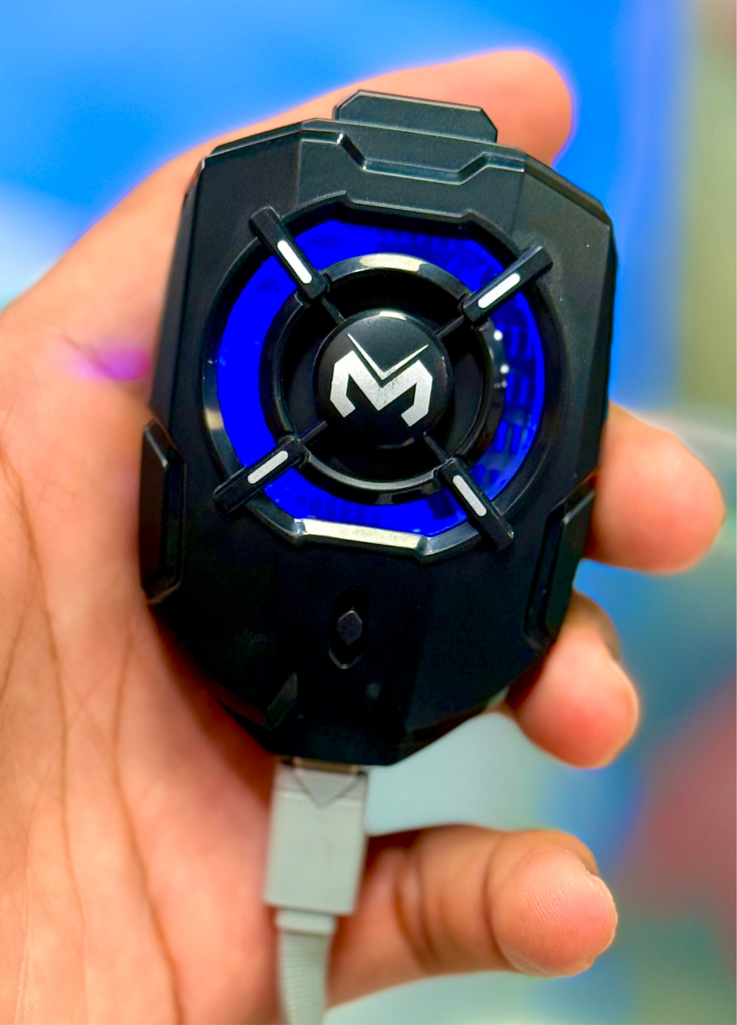 🔥 DLA 7 Magnetic Cooling Fan – Ultra-Fast Phone Radiator for Gamers