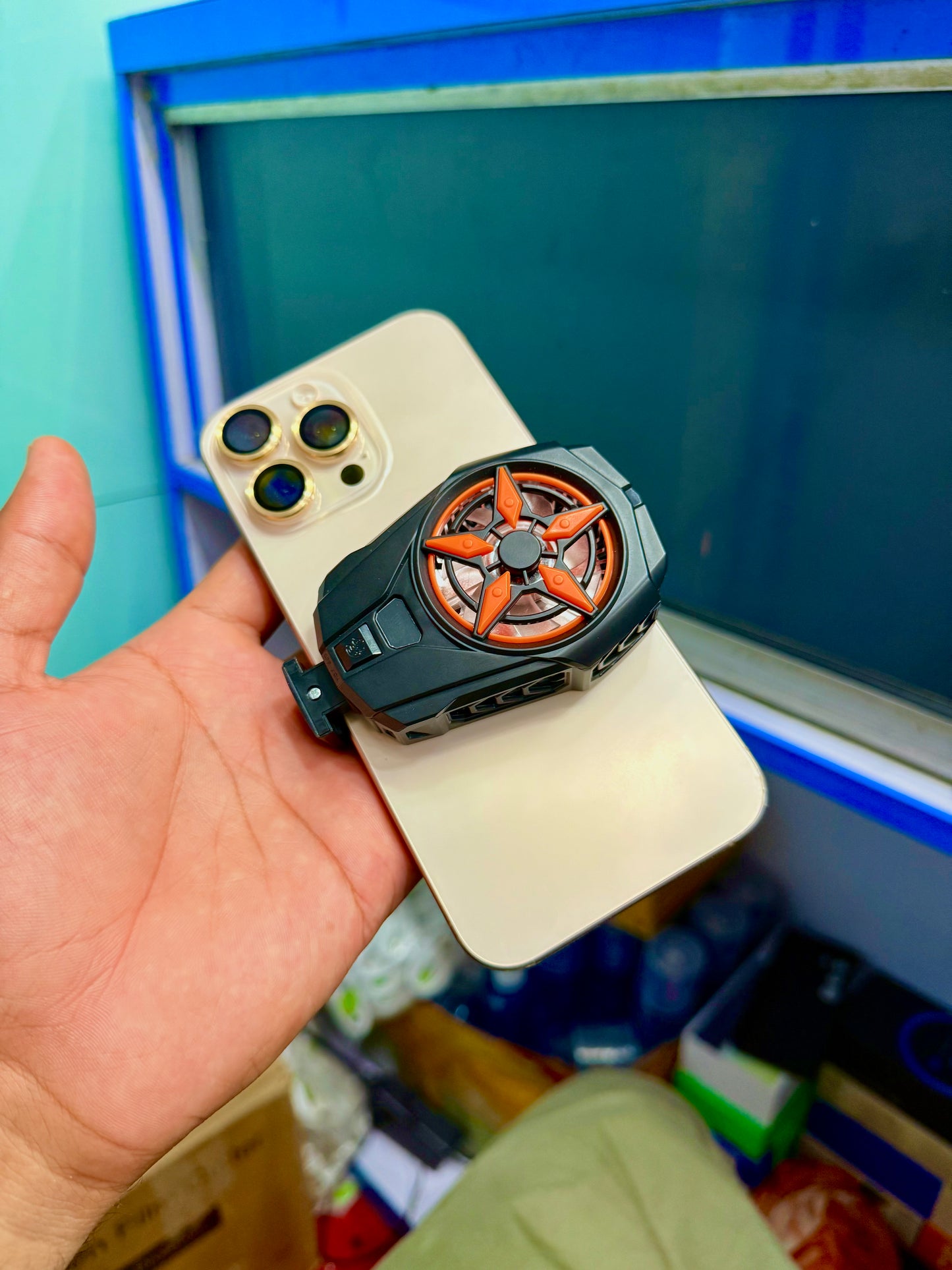 SL-09 Mobile Cooling Fan – High-Speed Silent Cooling Technology