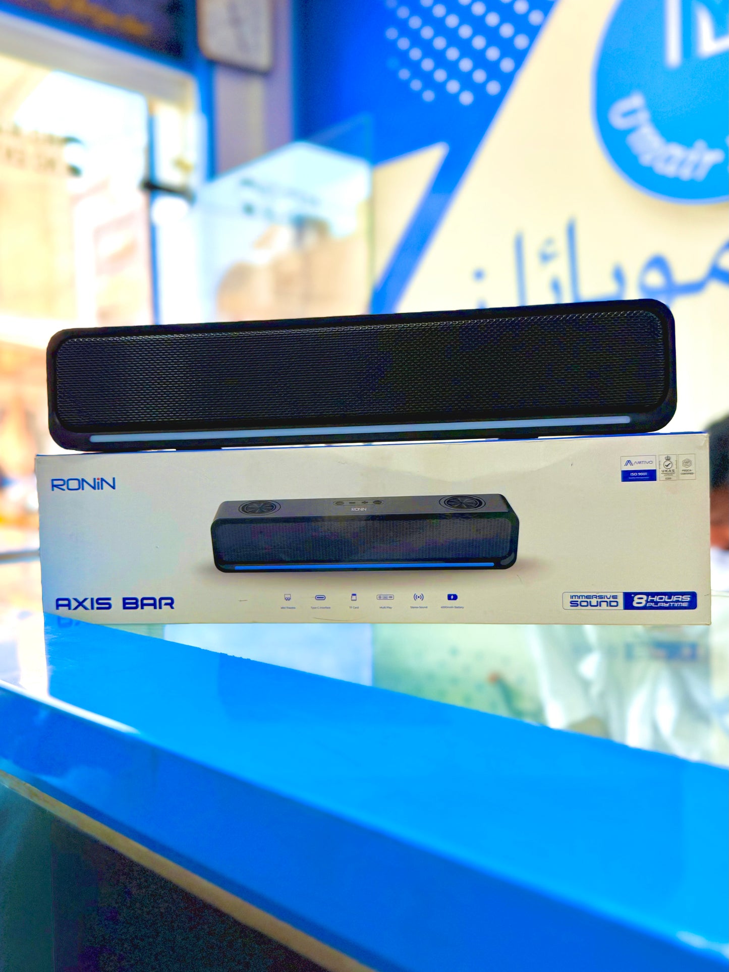 Ronin Axis Bar R-3010 – 8H Playtime | 4000mAh Battery | HD Bass Sound Bar