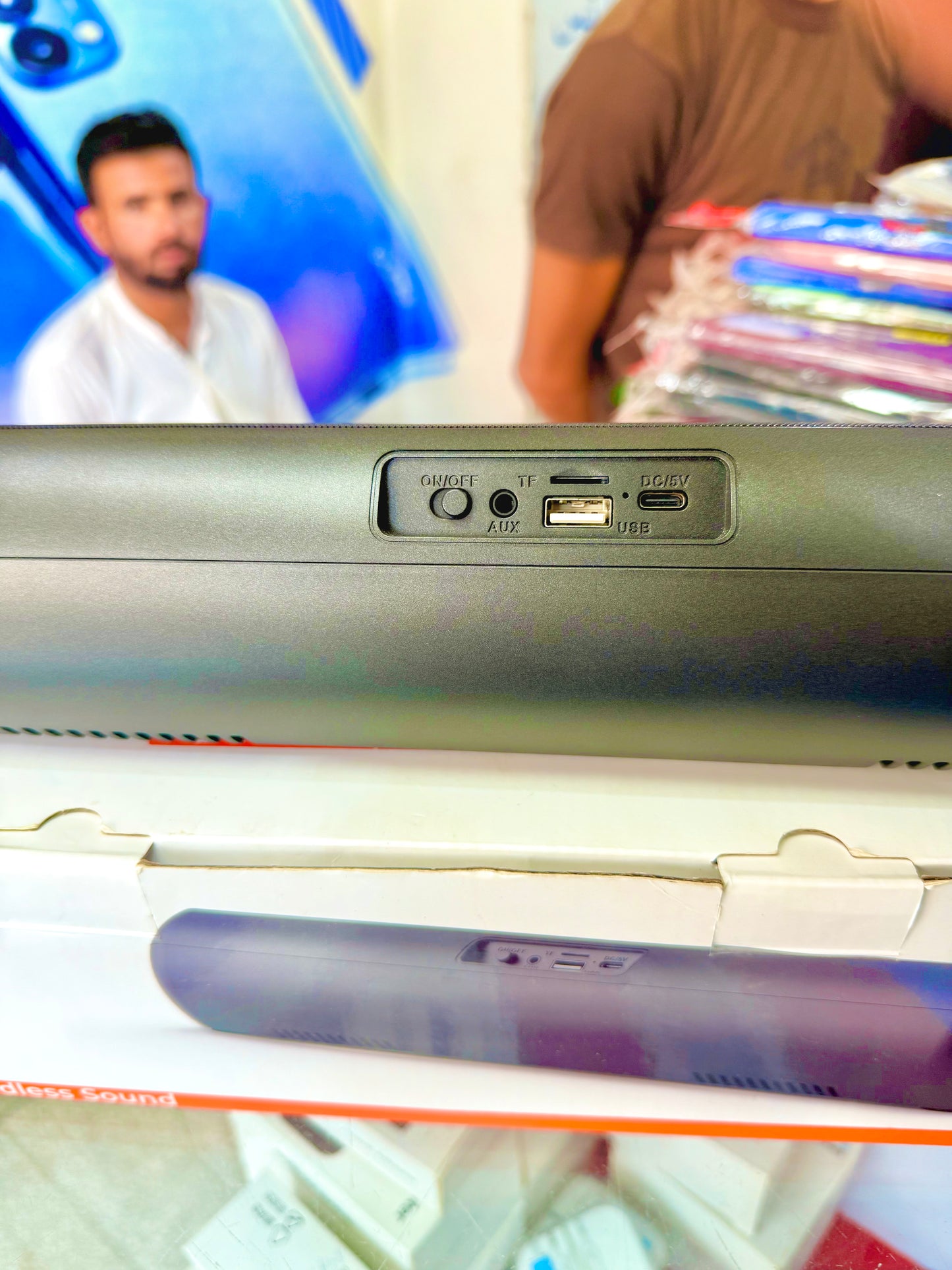 Faster RYZO-Z16 RGB Speaker Bar – High Bass Soundbar for PC, TV & Mobile