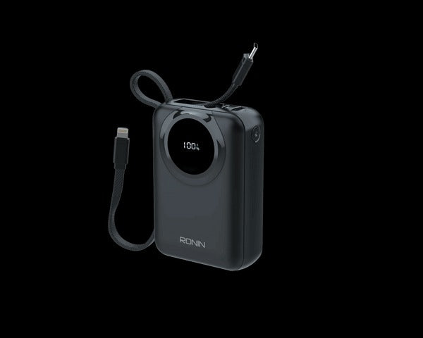 Ronin R-4040 | 35W Ultra Fast Power Bank with Built-in Type-C & Lightning Output